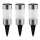 Globo - SET 3x LED Solarleuchte LED/0,06W/3,2V IP44 200 mAh