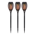 Globo - SET 3x LED Solarleuchte LED/0,1W/3V IP44 200 mAh