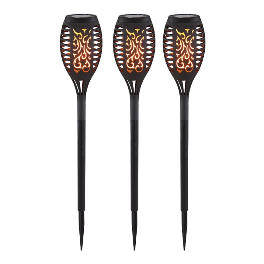 Globo - SET 3x LED-Solarleuchte LED/0,1W/3V IP44