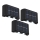 Globo - SET 3x LED-Solarleuchte LED/0,8W/3V 6500K IP44 600 mAh
