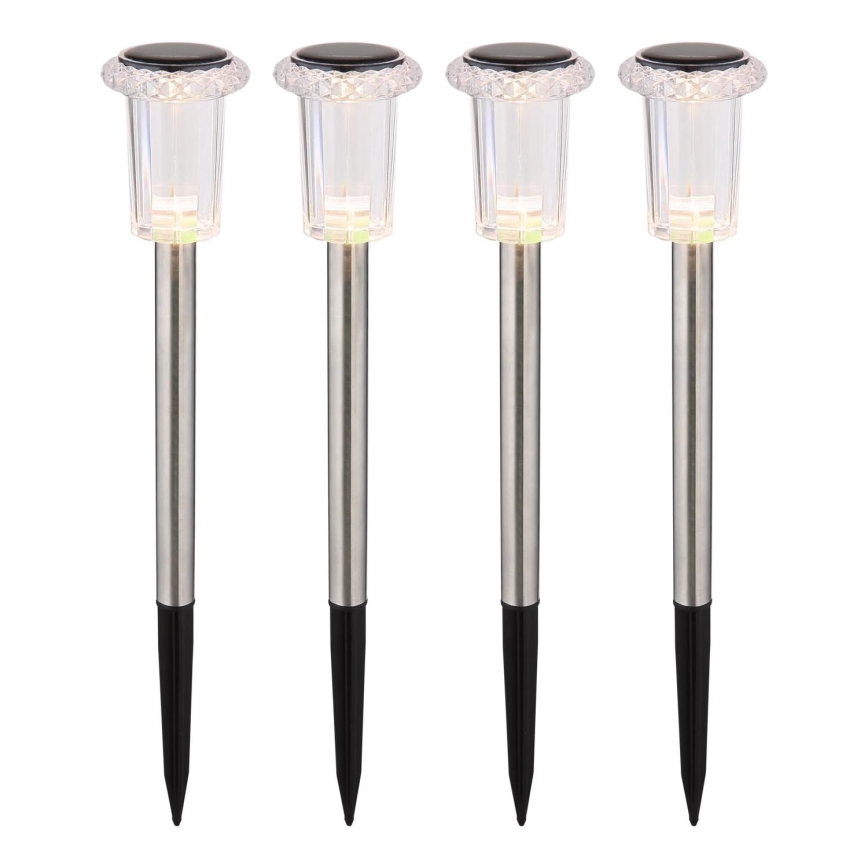 Globo - SET 4x LED-Solarleuchte LED/0,06W/1,2V IP44 100 mAh
