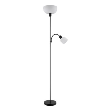 Globo - Stehlampe 1xE27/40W/230V + 1xE14/25W