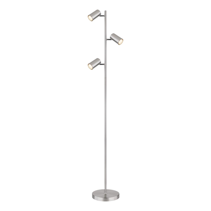 Globo - Stehleuchte 3xGU10/5W/230V matt Chrom