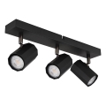 Globo - Strahler 3xGU10/25W/230V schwarz