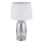 Globo - Tischlampe 1xE27/40W/230V weiß/silber