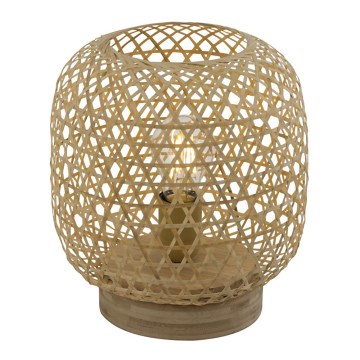 Globo - Tischlampe 1xE27/60W/230V Bambus