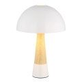 Globo - Tischlampe 1xE27ILLU/40W/230V weiß