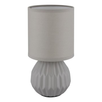 Globo - Tischleuchte 1xE14/40W/230V grau