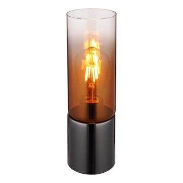 Globo - Tischleuchte 1xE27/25W/230V d 9 cm schwarz/kupfern