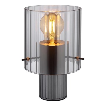 Globo - Tischleuchte 1xE27/40W/230V d 14 cm grau