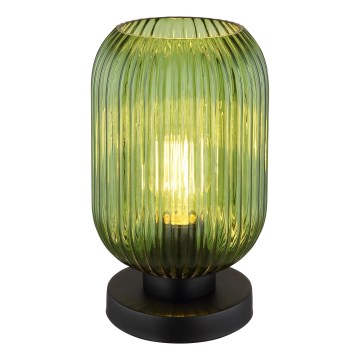 Globo - Tischleuchte 1xE27/40W/230V grün