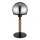 Globo - Tischleuchte 1xE27/40W/230V schwarz/braun