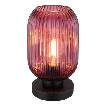 Globo - Tischleuchte 1xE27/40W/230V violett