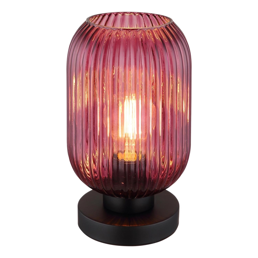 Globo - Tischleuchte 1xE27/40W/230V violett