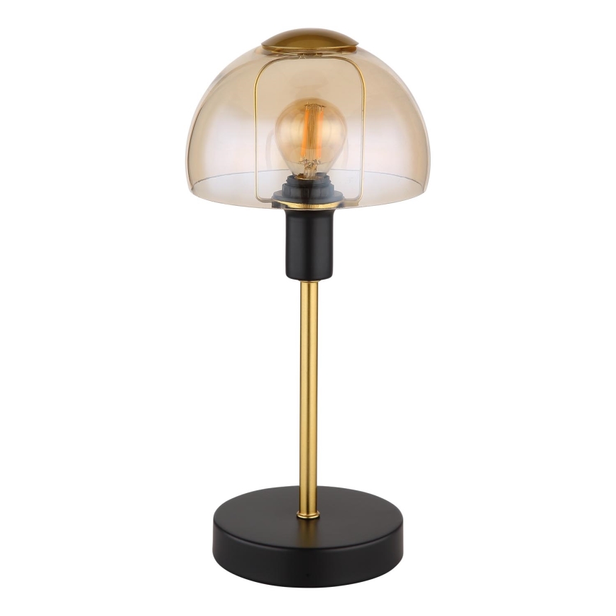Globo - Tischleuchte mit Touch-Funktion 1xE14/25W/230V schwarz/golden