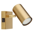 Globo - Wandstrahler 1xGU10/25W/230V golden