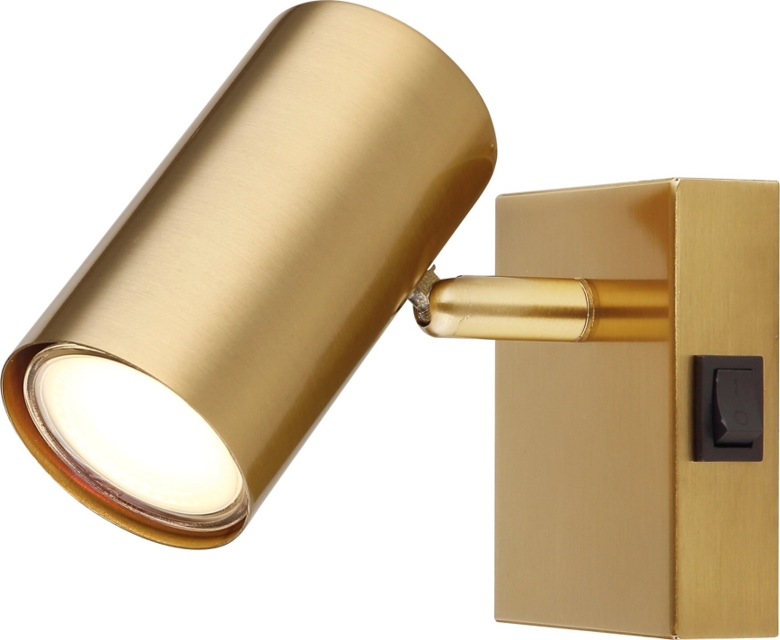 Globo - Wandstrahler 1xGU10/25W/230V golden