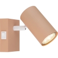Globo - Wandstrahler 1xGU10/25W/230V orange
