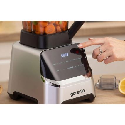 GORENJE BP1500DE - Standmixer 2 l 1500W/230V Edelstahl/Schwarz