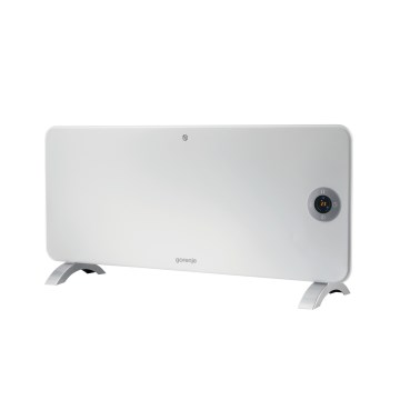 GORENJE OPTIHEAT 2000EWP - Intelligenter elektrischer Direktheizer/Konvektor 2000 W IP44 WLAN weiß