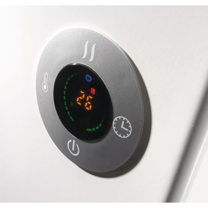 GORENJE OPTIHEAT 2000EWP - Intelligenter elektrischer Direktheizer/Konvektor 2000 W IP44 WLAN weiß