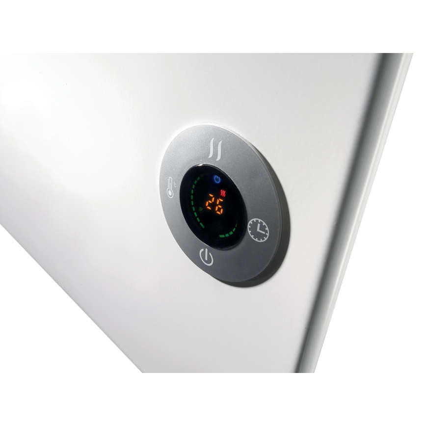 GORENJE OPTIHEAT 2000EWP - Intelligenter elektrischer Direktheizer/Konvektor 2000 W IP44 WLAN weiß