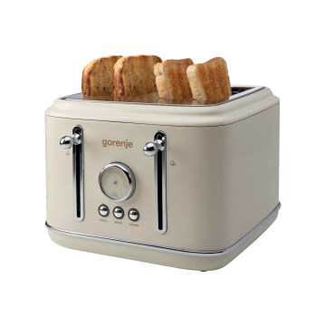 GORENJE T2300CLIN - Toaster mit vier Schlitzen 1150W/230V beige