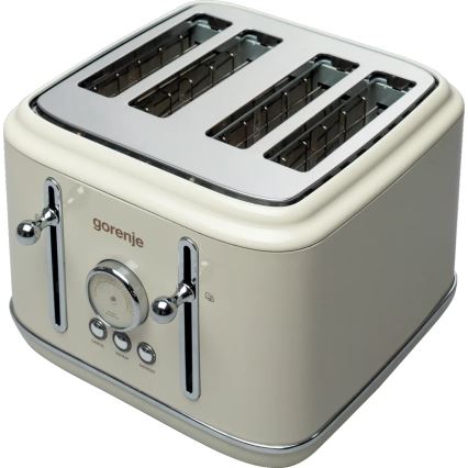 GORENJE T2300CLIN - Toaster mit vier Schlitzen 1150W/230V beige
