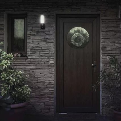 LED Smart Außenkamera mit Licht GoSmart LED/12W/230V 3200K IP65 Wi-Fi Tuya Schwarz