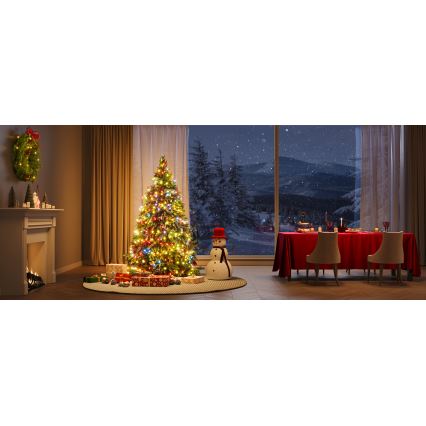 Govee - LED RGBICW Outdoor-Weihnachtslichterkette 2700-6500K 20m Wi-Fi Matter IP66