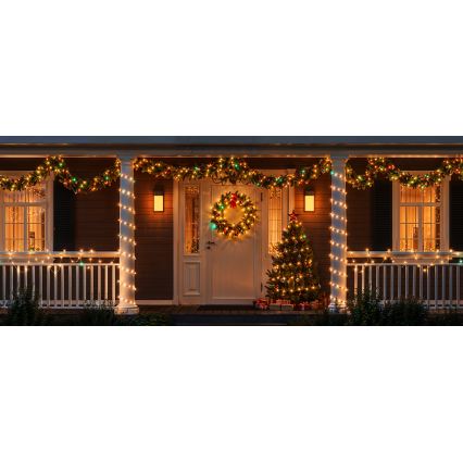 Govee - LED RGBICW Outdoor-Weihnachtslichterkette 2700-6500K 20m Wi-Fi Matter IP66