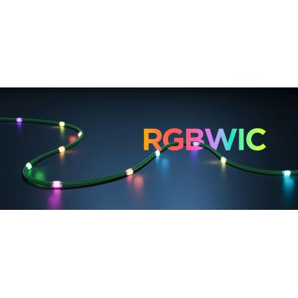 Govee - LED RGBICW Outdoor-Weihnachtslichterkette 2700-6500K 20m Wi-Fi Matter IP66