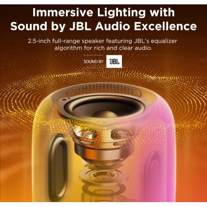 Govee - LED RGBW dimmbare Tischlampe mit integriertem Lautsprecher LED/36W/12V Wi-Fi