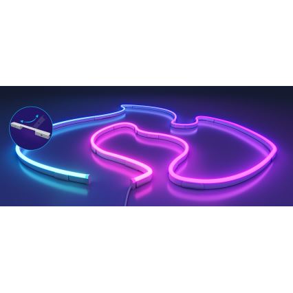 Govee - Neon 2 MATTER biegsamer LED-Streifen 5m RGBIC Wi-Fi IP67