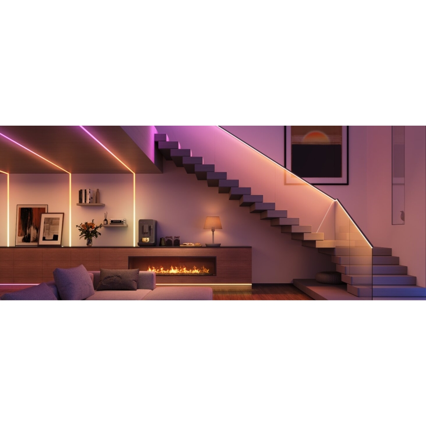 Govee - RGBICW Dimmbarer LED-Streifen COB 3780 Dioden 3m Wi-Fi Matter