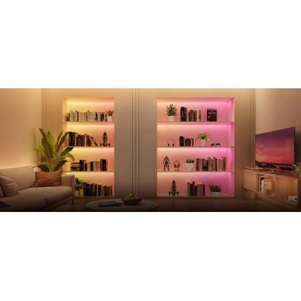 Govee - RGBWWIC Dimmbarer LED-Streifen Streifen Beleuchtung 2 Pro 5m Wi-Fi Matter