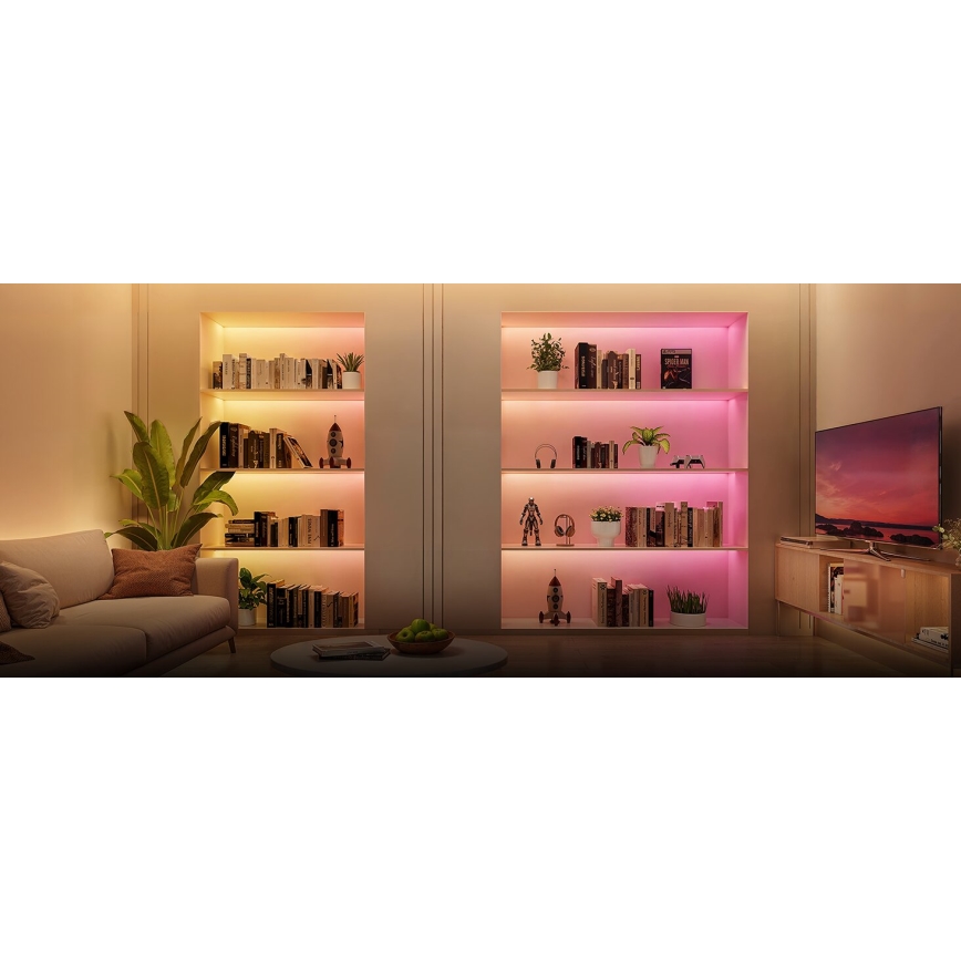 Govee - RGBWWIC Dimmbarer LED-Streifen Streifen Beleuchtung 2 Pro 5m Wi-Fi Matter