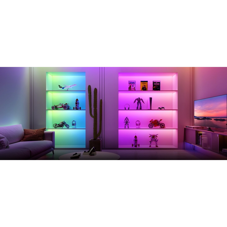 Govee - RGBWWIC Dimmbarer LED-Streifen Streifen Beleuchtung 2 Pro 5m Wi-Fi Matter