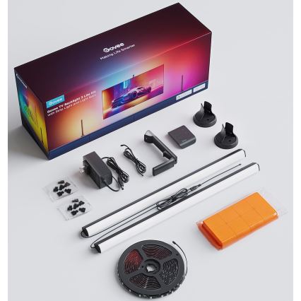 Govee - SET 2x Hintergrundbeleuchtung TV 55-65" SMART LED-Hintergrundbeleuchtung RGBICW Wi-Fi