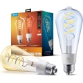 Govee - Set 2xLED RGBWW dimmbares Leuchtmittel Smart MATTER ST64 E27/5W/230V 2700-6500K Wi-Fi
