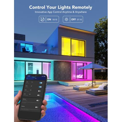 Govee - LED RGBWW dimmbares Leuchtmittel Smart MATTER E27/9W/230V 2700-6500K Wi-Fi