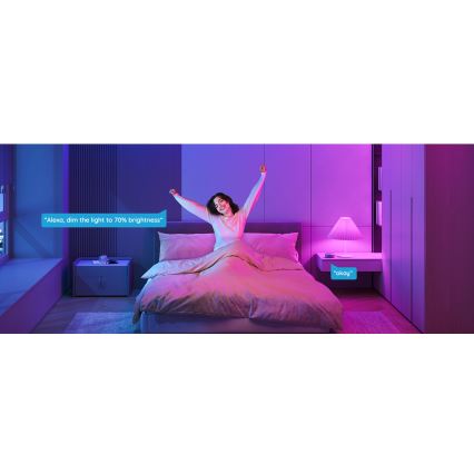 Govee - LED RGBWW dimmbares Leuchtmittel Smart MATTER E27/9W/230V 2700-6500K Wi-Fi