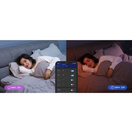 Govee - LED RGBWW dimmbares Leuchtmittel Smart MATTER E27/9W/230V 2700-6500K Wi-Fi