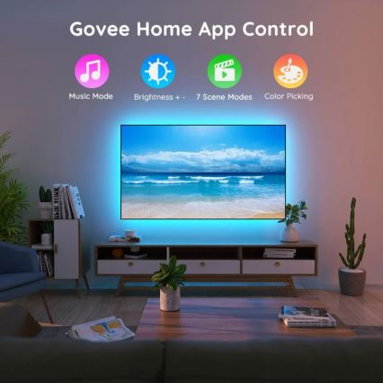 Govee - TV 46-60" SMART LED Hintergrundbeleuchtung RGB + Fernbedienung