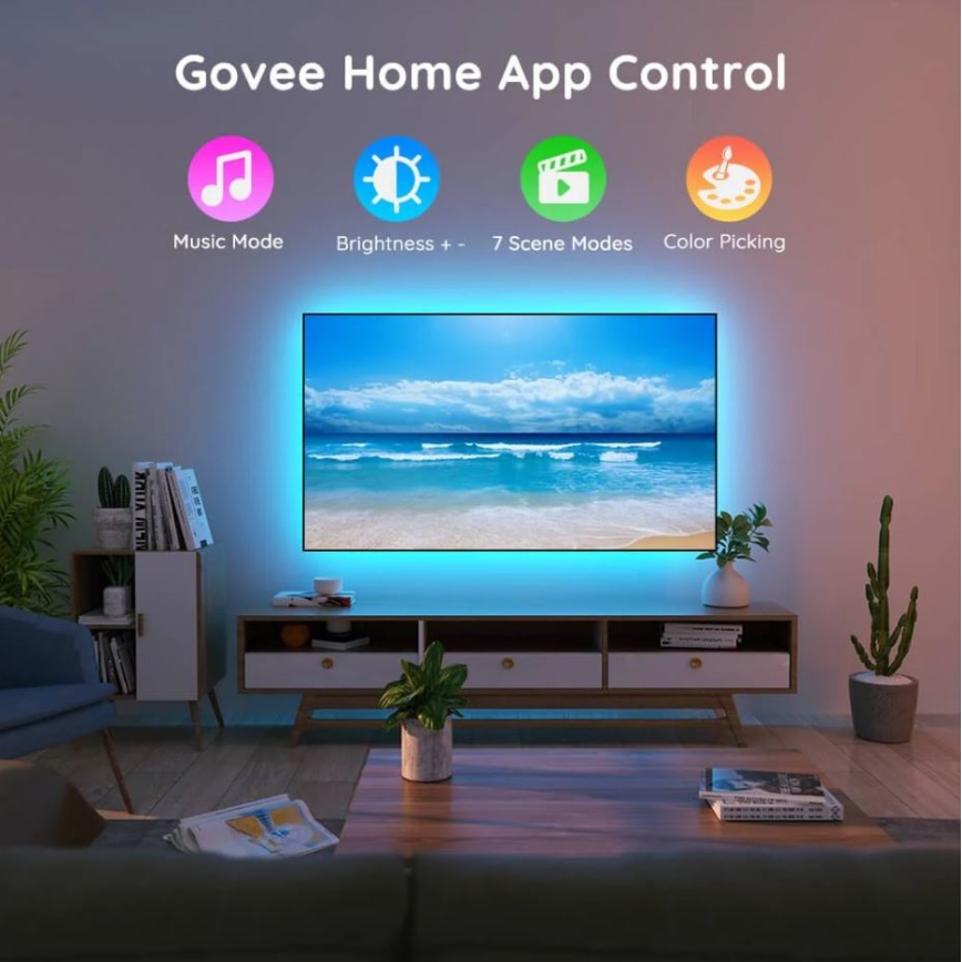 Govee - TV 46-60" SMART LED Hintergrundbeleuchtung RGB + Fernbedienung