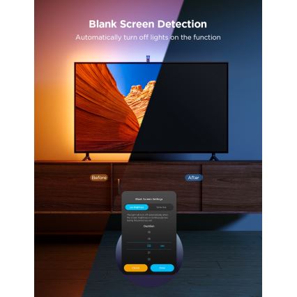 Govee - TV Backlight 3 Lite TV 75-85" SMART LED-Hintergrundbeleuchtung RGBICW Wi-Fi IP67