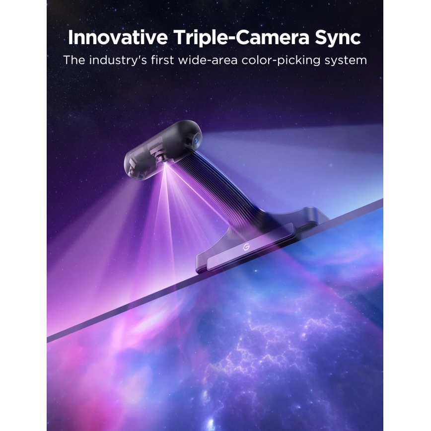 Govee - TV Backlight 3 Pro 55-65 Smarte LED-Hintergrundbeleuchtung RGBIC WLAN