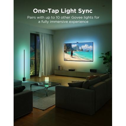 Govee - TV Backlight 3 Pro 55-65 Smarte LED-Hintergrundbeleuchtung RGBIC WLAN