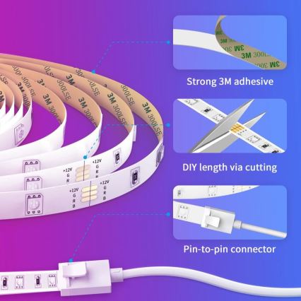 Govee - Wi-Fi RGB Smart LED-Streifen 5m