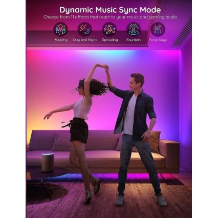 Govee - Wi-Fi RGBIC PRO Smart LED-Streifen 10 m